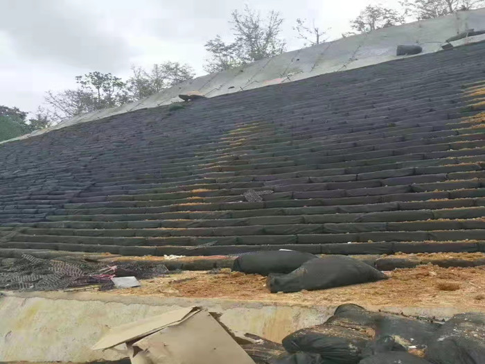 生態(tài)袋護坡應用